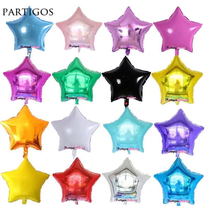 10 шт./лот 18 дюймов звезда воздушный шар надувной гелий Свадебные шарики День рождения Рождество вечеринка украшения Globos детские игрушки под...