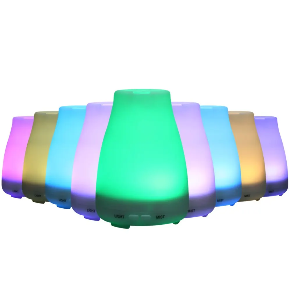 

300MLLed Light Electric Aromatherapy Essential Oil Aroma Diffuser Ultrasonic Air Humidifier for Home Christmas Gift