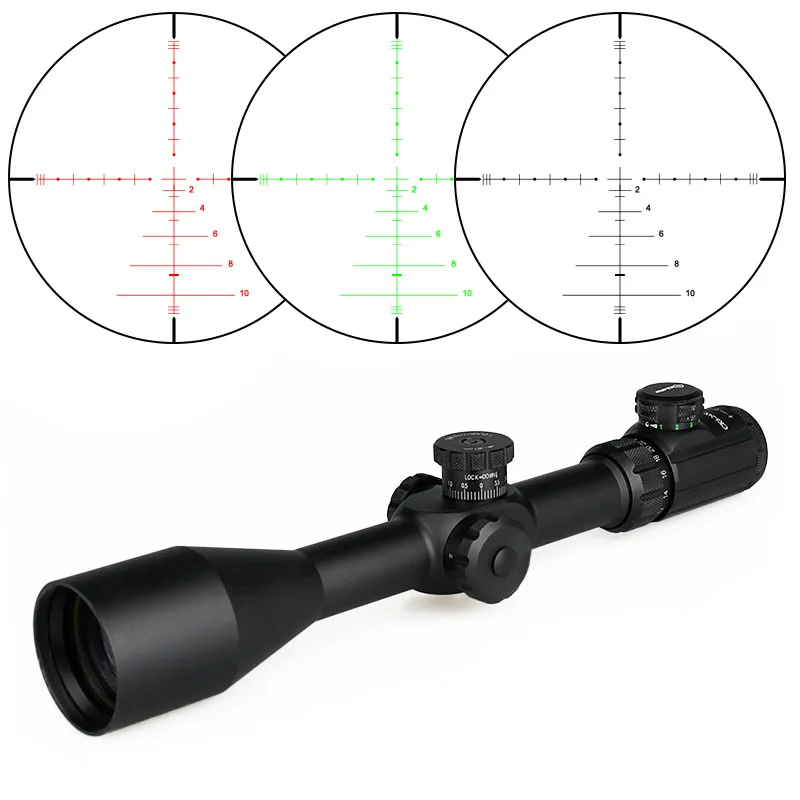 Тактический 6 24x50 коллиматор красный/зеленый мульти подсветкой сетка rilflescope Охота