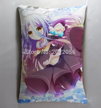 

Anime Manga NO GAME NO LIFE The Game Of Life 40*60cm Pillow Case Cover Seat Bedding Cushion 007