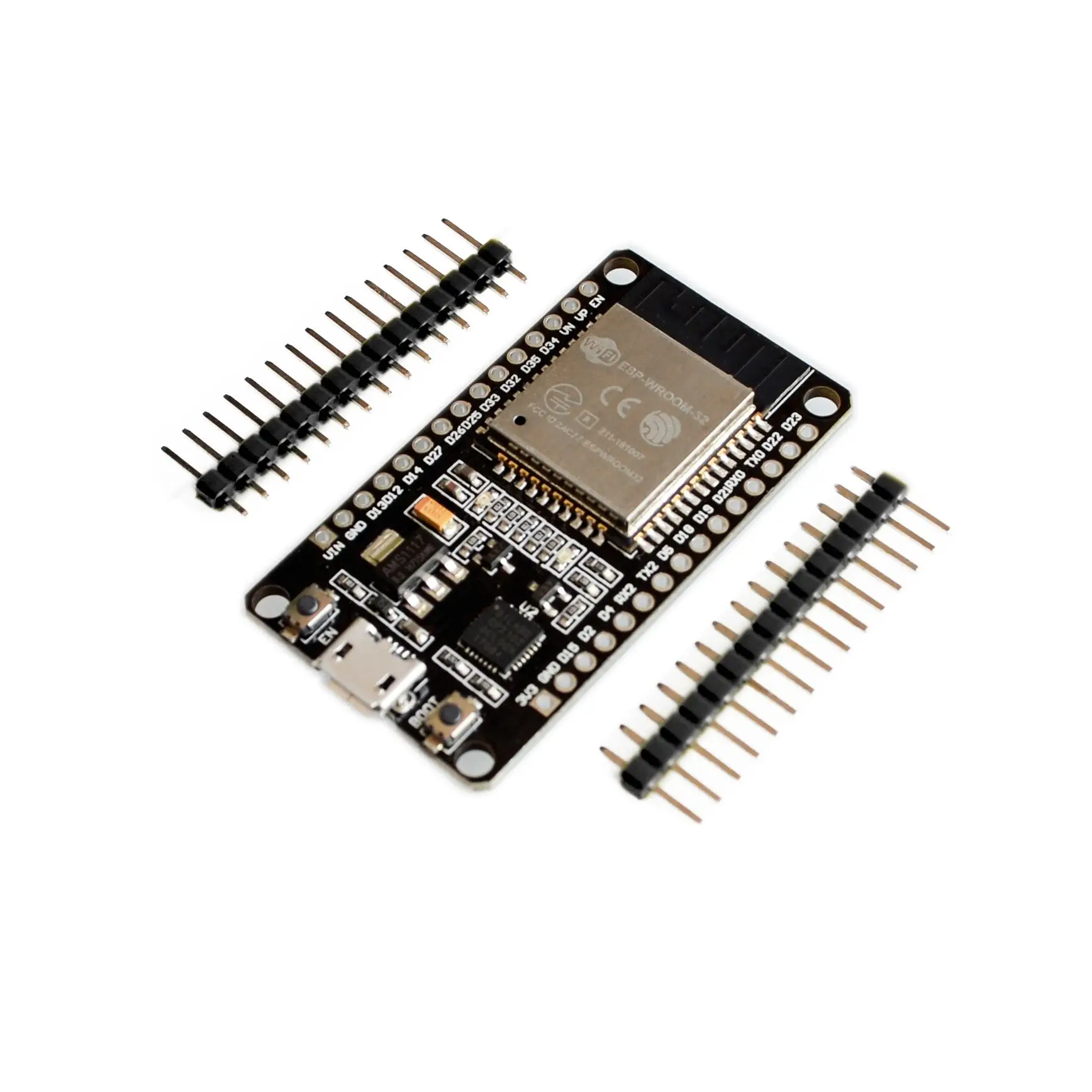 

ESP32 Development Board WiFi+Bluetooth Ultra-Low Power Consumption Dual Core ESP-32 ESP-32S ESP 32 Similar ESP8266