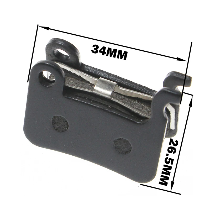 2 пары велосипедных дисковых тормозных колодок для Shimano Deore XT 2004 Saint / LX 2005 Hone BRM 965 966