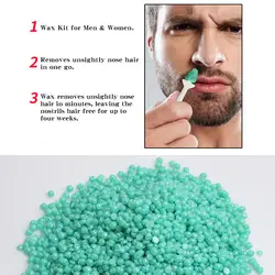 Набор восковой носа для мужчин и женщин удаление волос из носа портативный безболезненный триммер для носа MSI-19