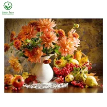 Алмазная картина квадратные элементы украшение дома вышивка крестиком Мозаика вышивка рукоделие Растения Цветы Фрукты Яблоко