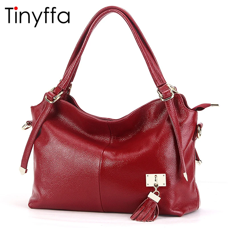 

Tinyffa Genuine Leather Women Messenger Bags Famous Brands Luxury Handbags Women Bags Designer Shoulder Crossbody Bags For Women
