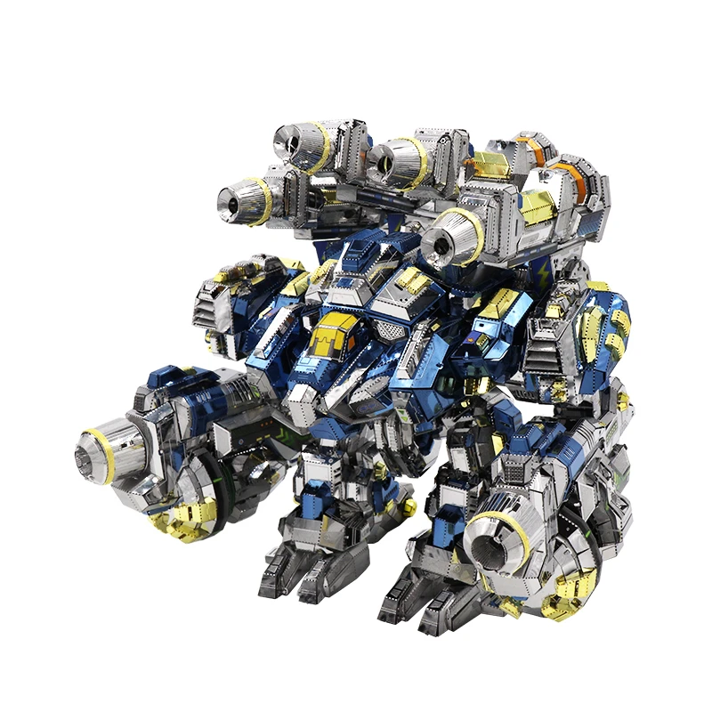 MU 3D Metal Puzzle Star Craft Thor Armor YM-N020 2 en 1 Modelo móvil d MU 3D Metal Puzzle Star Craft Thor Armor YM-N020 2 en 1 Modelo móvil d