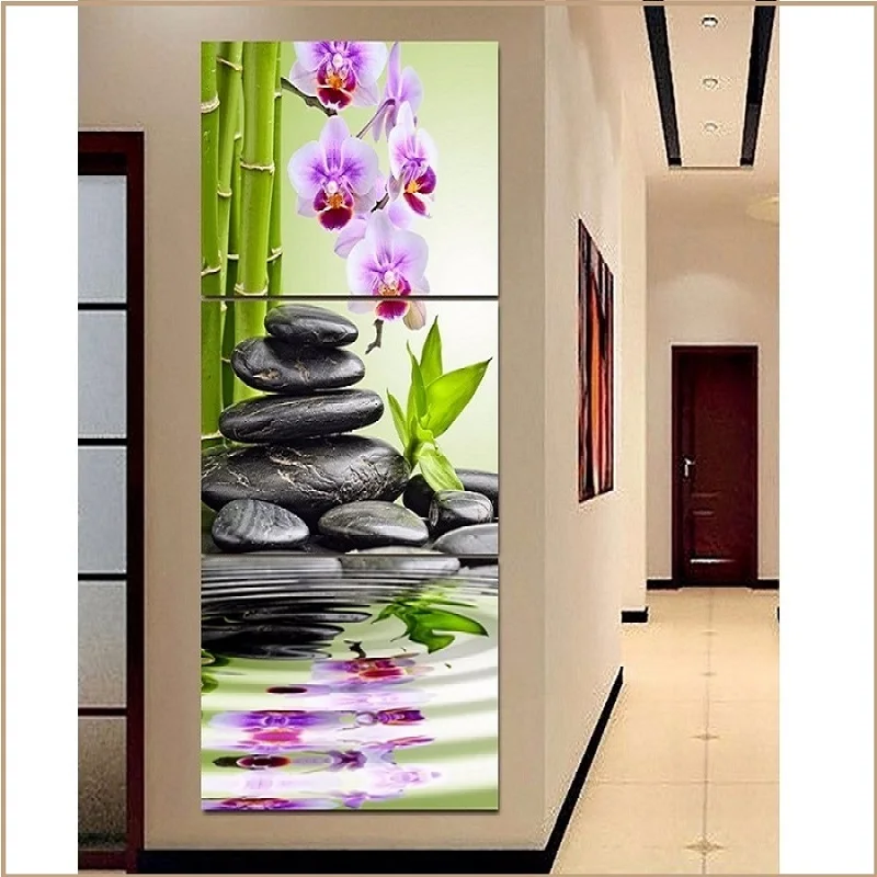 3 Шт. холст масло живопись рамки или unframed Wall art picture украшение дома красивый и