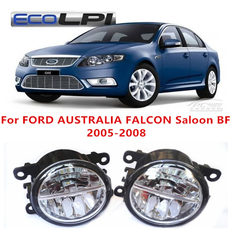 

For FORD AUSTRALIA FALCON Saloon BF 2005-2008 10W Fog Light LED DRL Daytime Running Lights Car Styling lamps