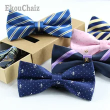 Стиль полиэстер галстук бабочка для мужчин галстук бабочка в полоску инкованый галстук La Corbata Модный деловой Свадебный галстук-бабочка подарки