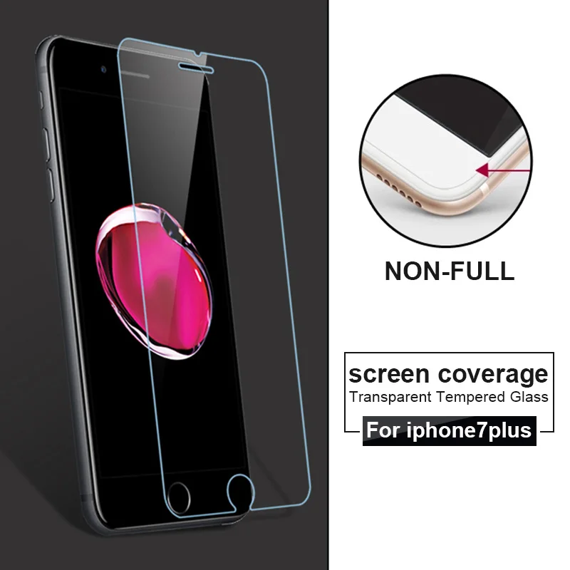 9H 2.5D Tempered Glass For Apple iPhone 4 4S 5 5S 5C SE Glass For Screen Protector For iPhoen X 6S 6 7 8 Plus Protective Film    (2)
