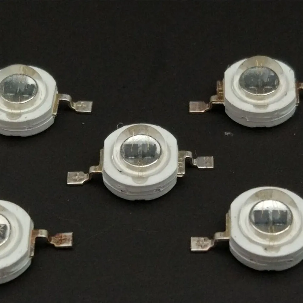 10PCS/LOT 2W 2 Chips Infrared emitting diode Infrared led  940nm IR array infrared lamp for Invisible security