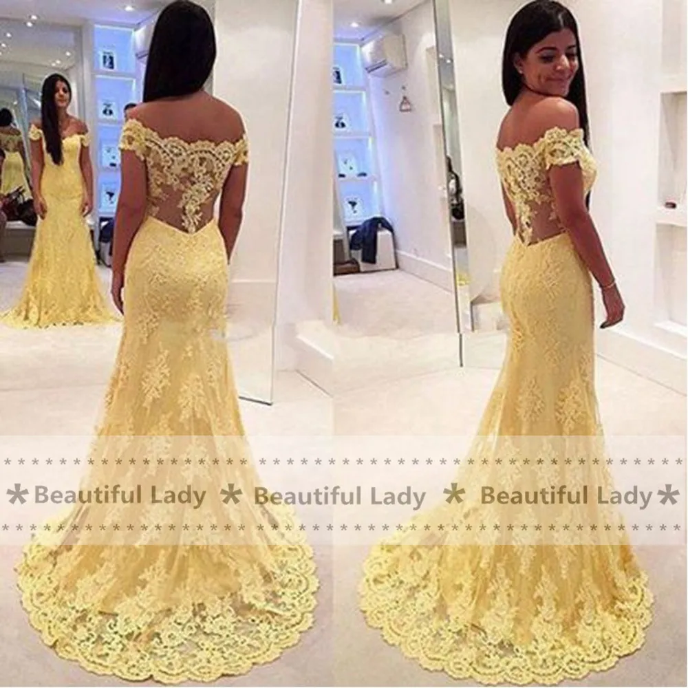 Popular Yellow Evening Gown-Buy Cheap Yellow Evening Gown lots ...