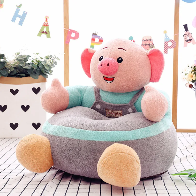 Новый мультфильм детский ленивый диван Детское сиденье плюшевая креативная игрушка детский подарок на день рождения стул для детей