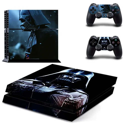 Пленка Star Wars наклейка для PS4 виниловая наклейка, стикер для консоли sony Playstation 4 и 2 контроллера наклейка для PS4 наклейка - Цвет: DPTM2166