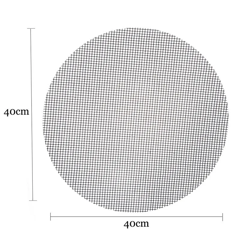 Антипригарные коврики для жарки принадлежности для шашлыков сетка murrasco жаровня кухонная утварь 30*40 см черный круглый квадратный