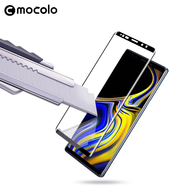 Для samsung Note 9 Защита экрана Mocolo S8 S8 Plus Note 8 роскошное закаленное стекло с закругленными краями 9H 3D для samsung S9 S9 Plus