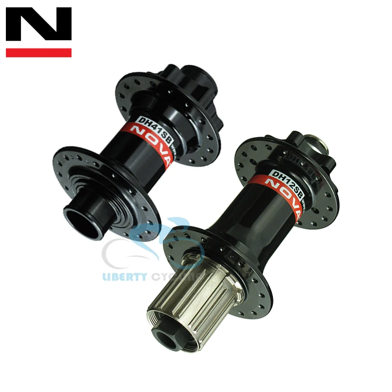 

32H NOVATEC DH41SB DH12SB J Bend/Hook Bicycle Hubset Front 20mm*110mm Rear 12mm*150mm Mountain Bike Downhill DH Hubs Black
