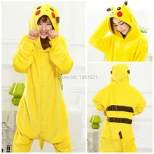 HKSNG, для рождественской вечеринки, хорошее качество, для женщин, взрослых, зима, Пикачу, кигу, пижамы, onesies, Покемон, косплей, японский, кигу