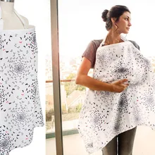 Хлопковый уход за кожей для грудного вскармливания, дышащая ткань для кормления, большой размер, крышка для грудного вскармливания, накидки для кормления