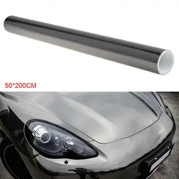 

50 x 200CM PVC Durable Electroplating Mirror Surface Bright Reflect-light Automobile Repacking Car Sticker