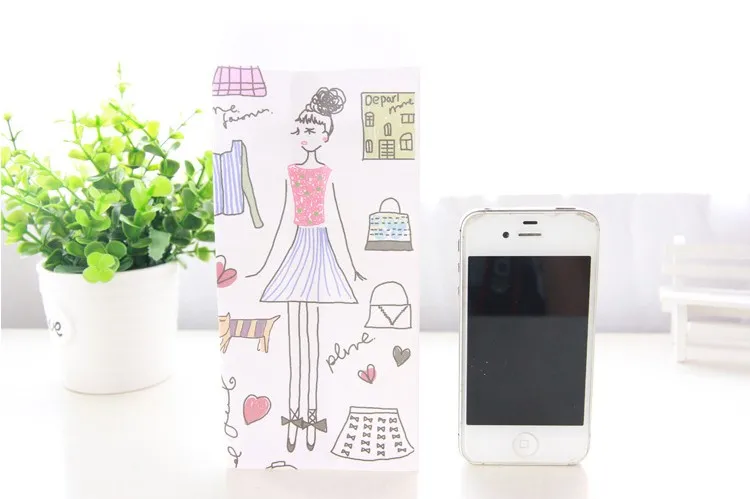 MIRUI милый мультфильм, Корея мини цветной бумажный конверт Kawaii небольшой подарок для ребенка изготовленные вручную конверты для свадьбы