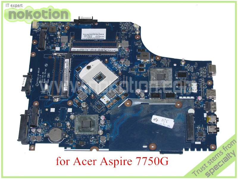 

NOKOTION NB.V5E11.001 P7YE0 LA-6911P Rev 1.0 NBV5E11001 For acer aspire 7750 7750G HM65 ATI graphics DDR3