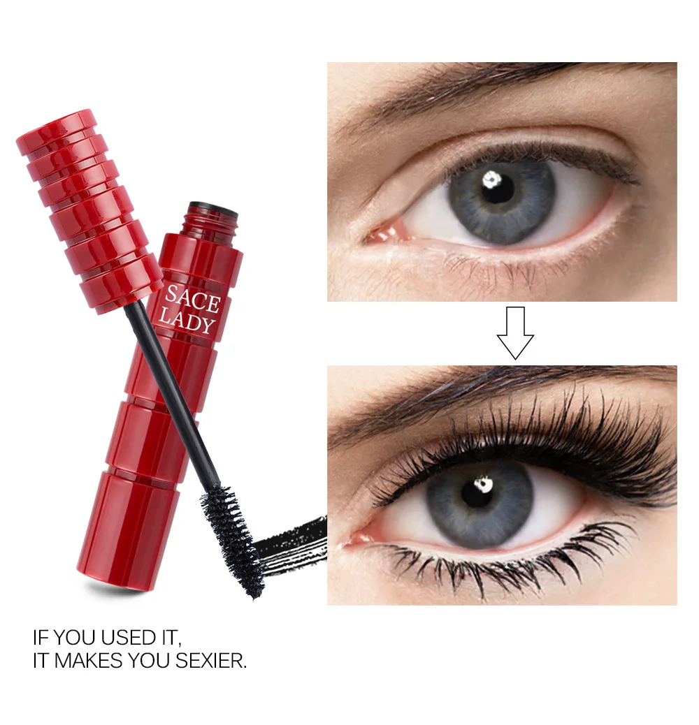 

Quick Dry Curling Eyelash Mascara Black Curling Lengthening Eyelash Extension Cosmetic Waterproof Liquid Mascara Volume Eyelash