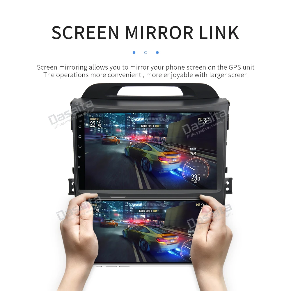Discount 1 din 9" IPS Android 8.0 Car Multimedia For KIA Sportage R 2011 2012 2013 2014 2015 Car radio Stereo with 8-Core 4Gb+32Gb GPS 2