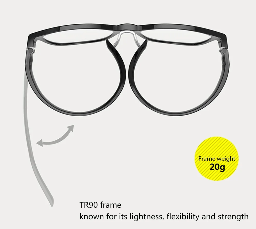 Qukan B1 Photochromic Anti Blue ray Protect Glasses Detachable Anti-blue-rays Protective Glass w1 updated unisex