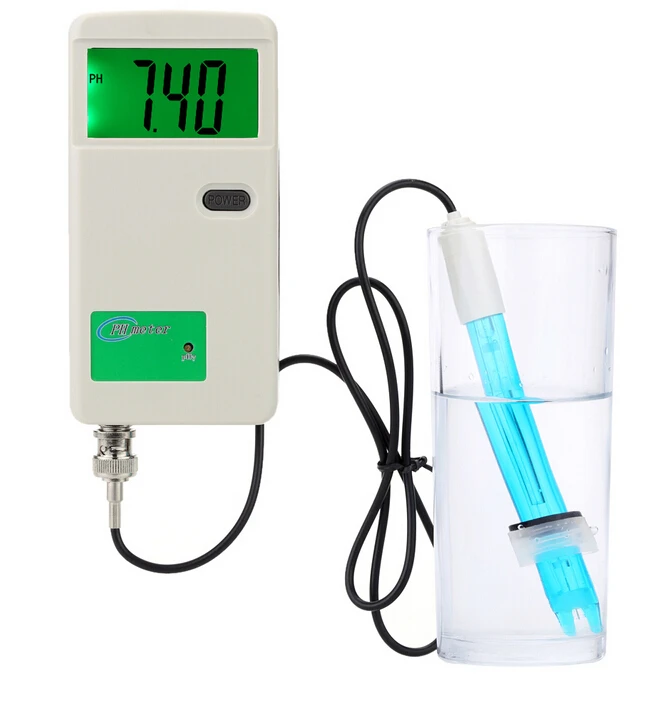 

Professional pH Meter with LCD Backlit Display Acidimeter Measure Household Drinking Water Quality Analysis Device medidor de ph