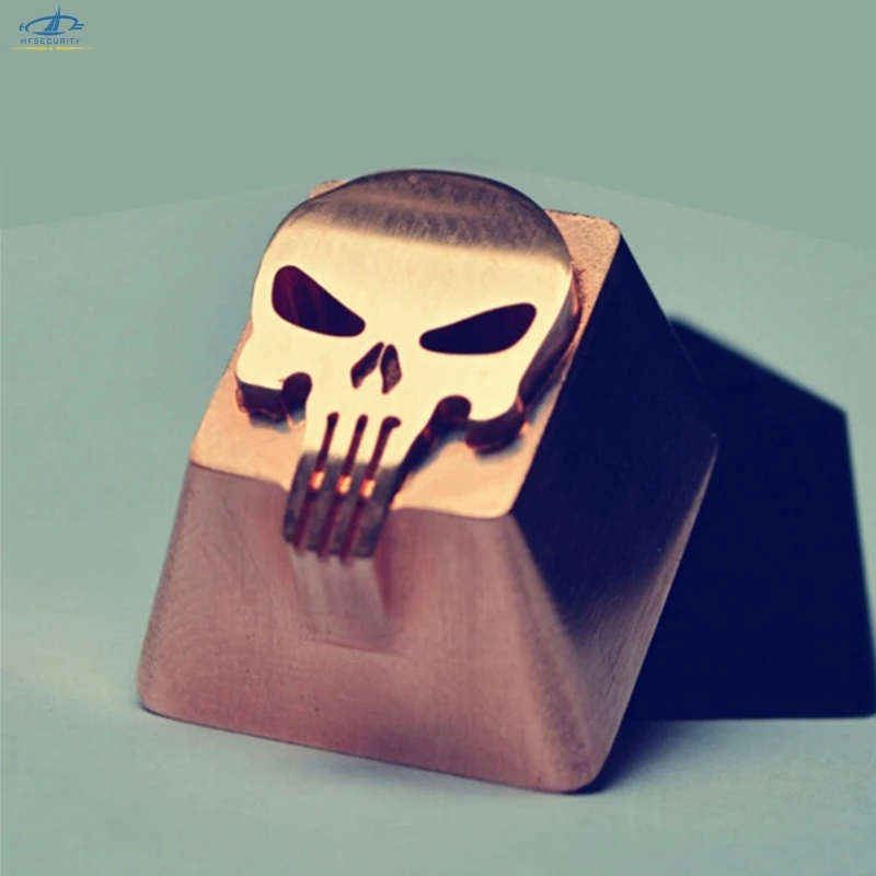 [Hfsecure] металлические механические колпачки для клавиш R4 медные ключей|metal mechanical