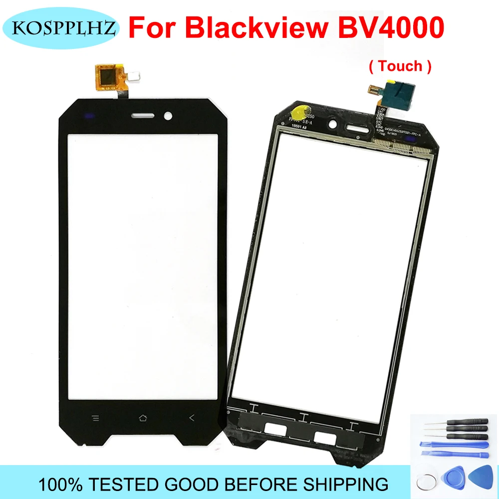Черное внешнее стекло 4 7 дюйма для blackview bv4000 bv4000pro сменный сенсорный экран