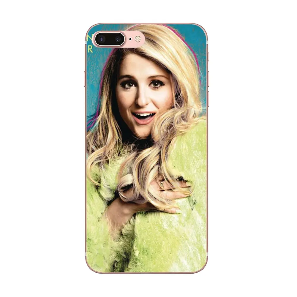 Meghan Trainor для Moto G G2 G3 G4 G5 G6 G7 HTC 530 626 628 630 816 820 One A9 M7 M8 M9 M10 E9 U11 Мягкий защитный чехол из