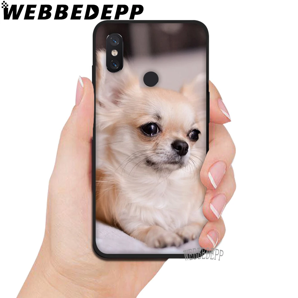 WEBBEDEPP милый чехол для щенков чихуахуа мягкий собак Huawei Honor 6 7A Pro 7C 8C 7X 8X 8 9 10 lite