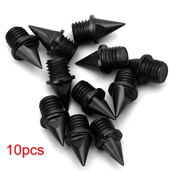 

Newest 10Pcs Spikes Studs Cone Replacement Shoes Sports Running Screwback 8mm 5Colors