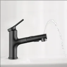 New Youpin Diiib dabai Bathroom Basin Faucet With Pull Down Sprayer 2 Spray Mode Single Lever Handle Mixer Tap