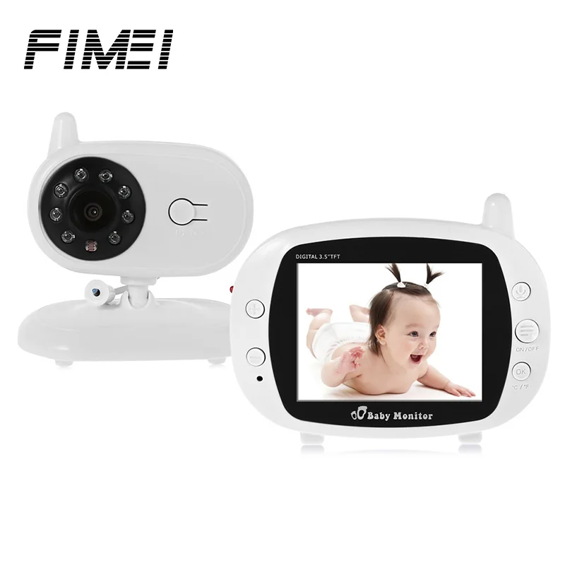 

FIMEI 850 Wireless Digital Baby Monitor 3.5 inch LCD Screen 2 Way Speak Lullaby Baby Camera Night Vision WiFi Baby Sleep Monitor