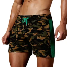 Новые модные мужские весенне-летние хлопковые повседневные камуфляжные шорты быстросохнущие пляжные брюки для серфинга z0407