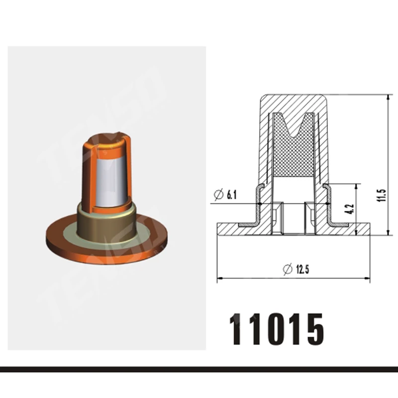 11015