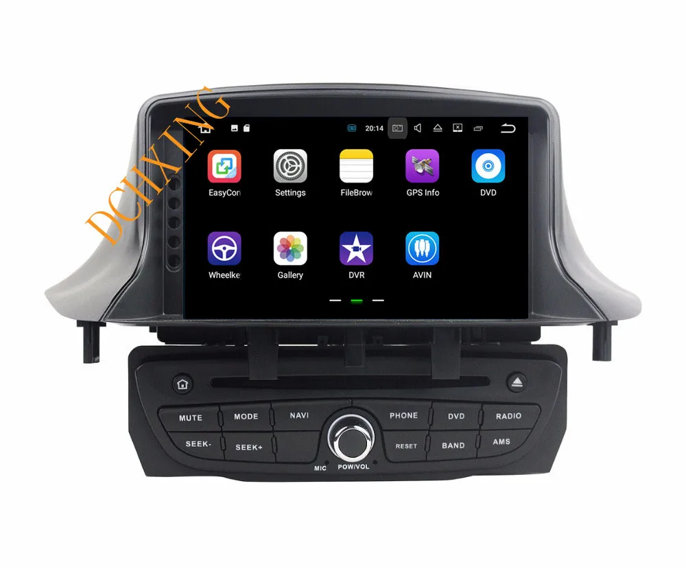 Discount Octa Core 7 inch 8 core Android 9.0 Car Radio DVD player GPS for for Renault Megane III Fluence NAVIGATION gps 4G RAM 64G ROM 4