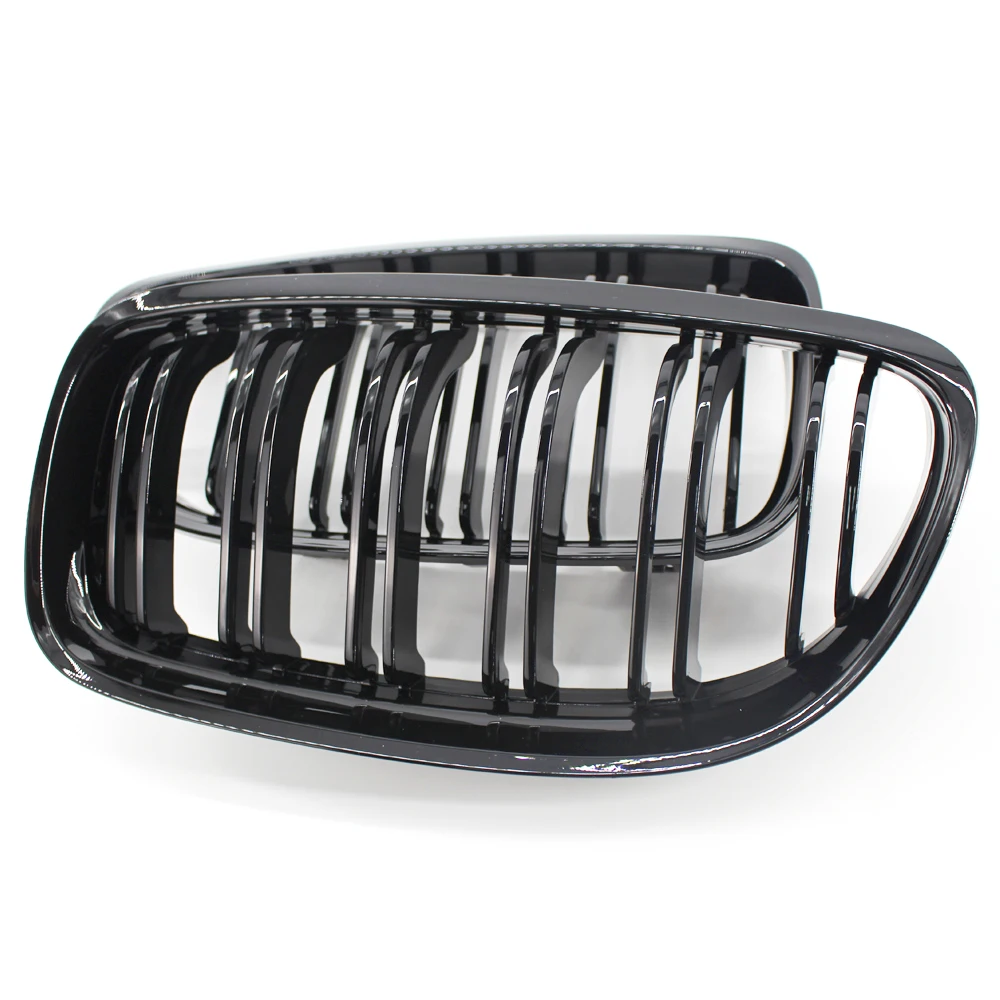 Блестящая черная двойная рамка для автомобиля E90 09 11|front grille for bmw|grill bmwfront grill |
