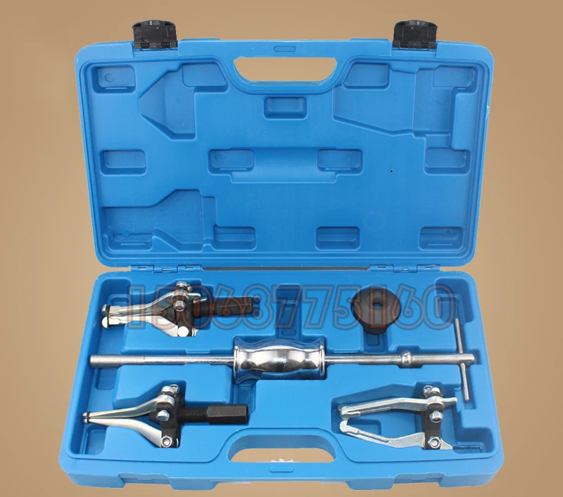 Three-jaw inner and outer hole bearing pull code set bearing puller Palin Rama set auto repair special tools