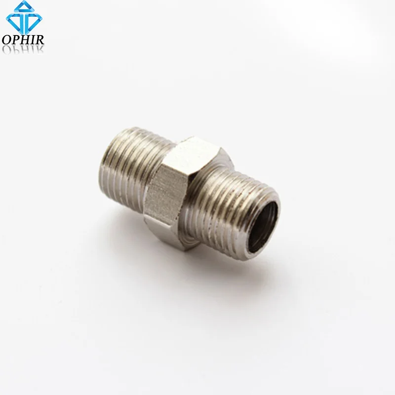 OPHIR 1/8 &quotBSP male 1/8&quot BSP Airbrush Connector Air Art Accessories # AC028|airbrush accessories|male malemale connector |