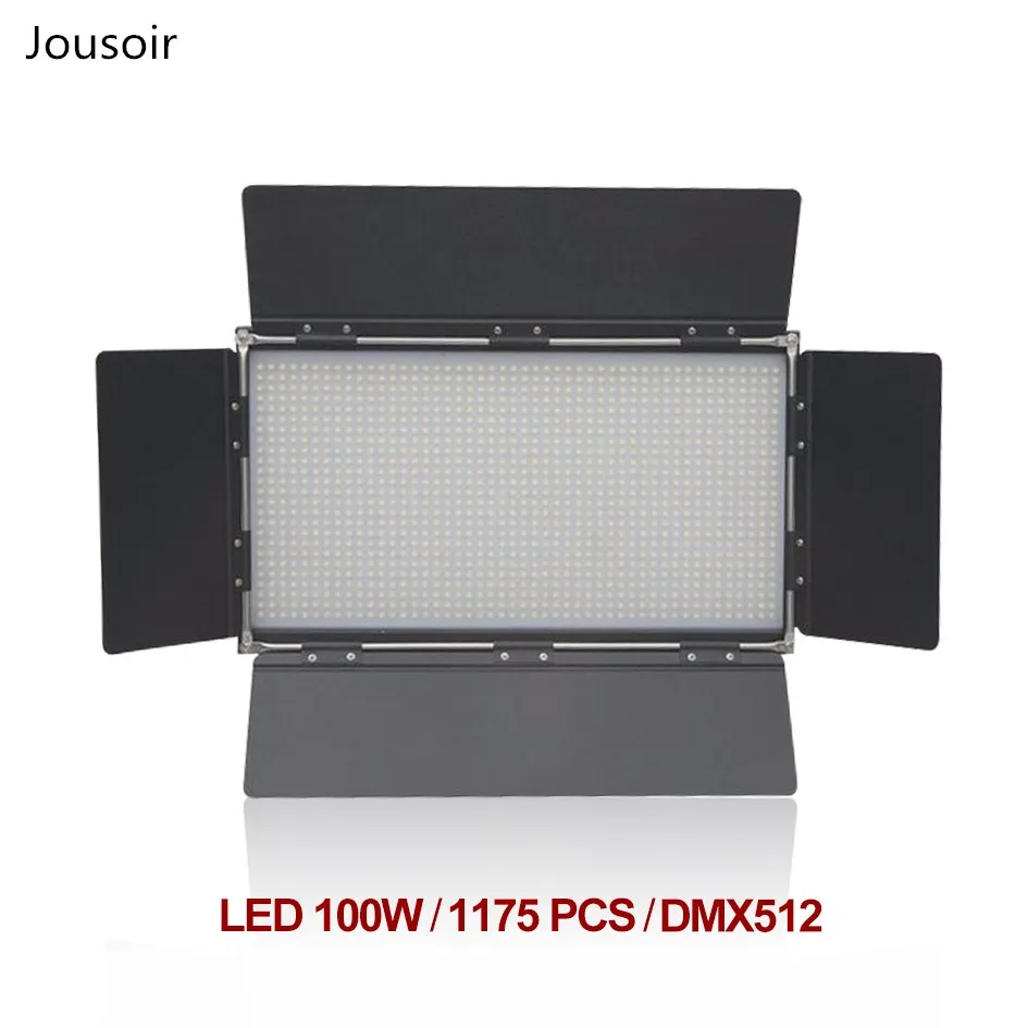 5600K 100W Панель светодиодный светильник с DMX 512 цифры затемнения ing опорное