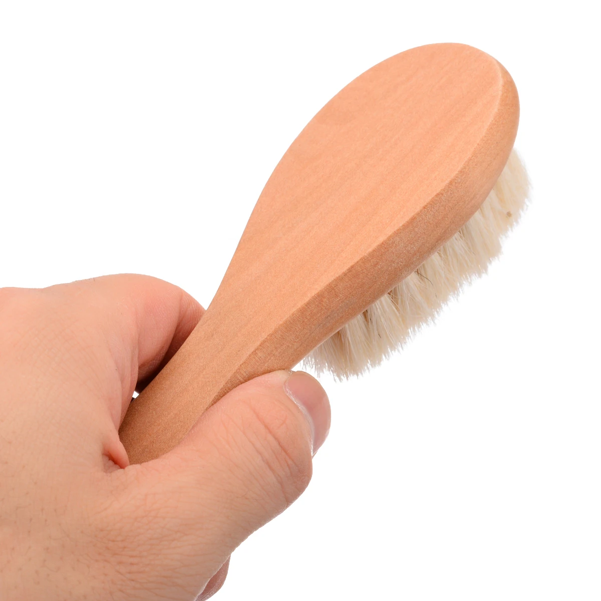 Newborn Baby Hairbrush Wooden Brush Natural Hair Brush Soft Bristles Scrub Massager Tools For Bathroom Accessories