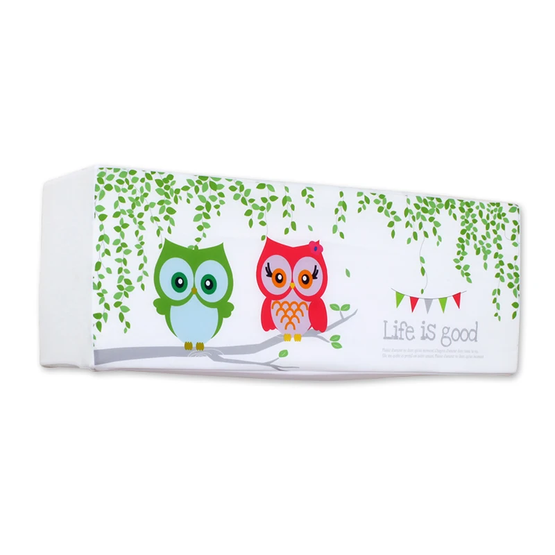 

RUBIHOME Air Conditioner Waterproof Cleaning Cover Dust Proof Home Deco Green Red Yellow Owl Tree White Bear Deer Crown Horse
