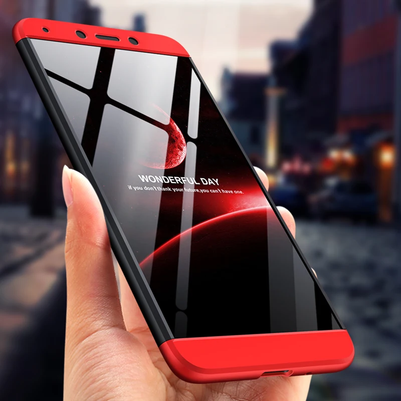 

GKK Case for Xiaomi mi A2 Lite redmi 6 pro Case 360 Full Protection Shockproof Hard 3 in 1 Matte Back Cover for Redmi 6 Funda