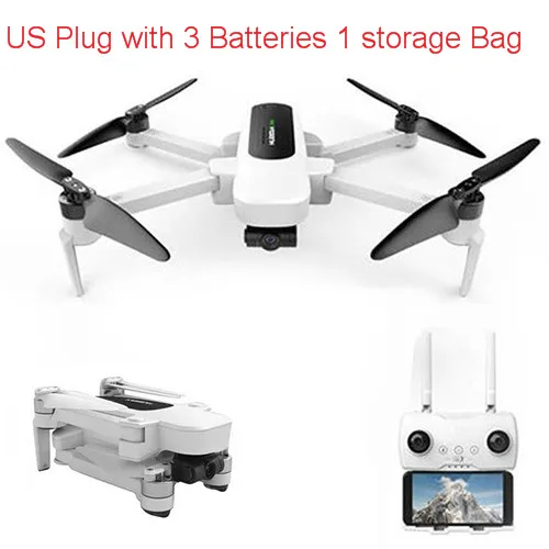 White Hubsan H117S Zino gps 5,8 Г 1 км с видом от первого лица в формате 4K UHD, Камера 3-осевому гидростабилизатору Дрон Квадрокоптер с дистанционным управлением UAV RTF gps+ ГЛОНАСС игрушки для вертолетов - Цвет: White