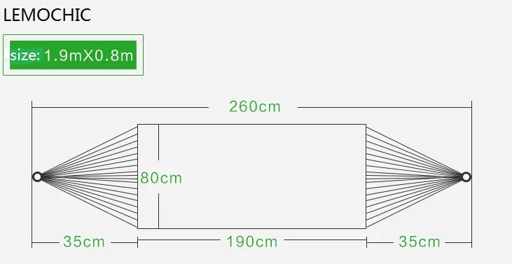 Высокое качество LEMOCHIC Лето портативный отдых путешествия гамак для кемпинга холст гамак для двух человек 2 цвета коврик