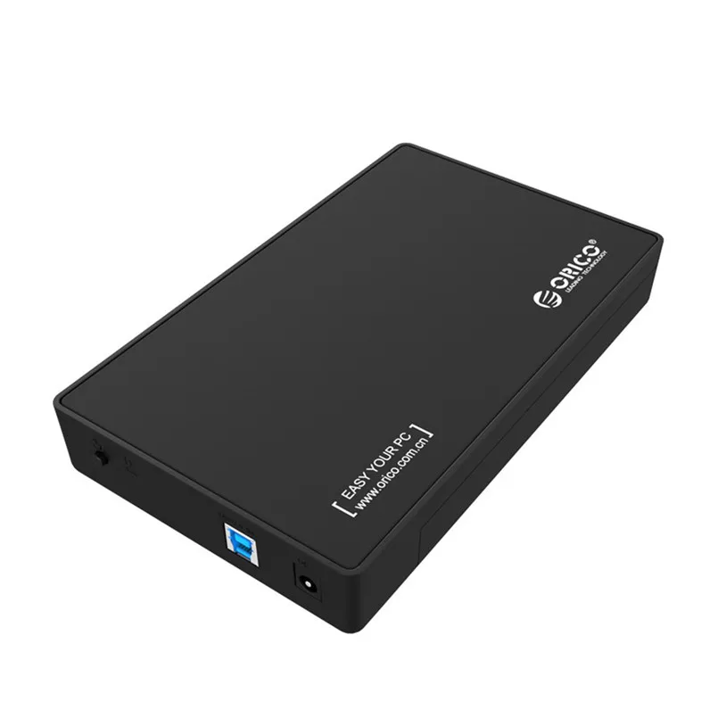 USB 3.0 to SATA External 3.5 Hard Drive Enclosure Case For 3.5 SATA HDD and SSD Hard Disk Box 40JUN2705